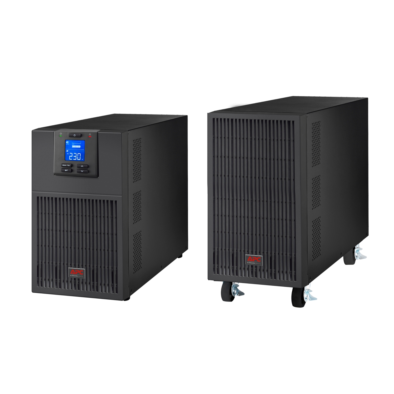 UPS - Single Phase -1 Ph - 6 KVA-S -  - <p>APC Easy UPS On-Line, 6kVA/6kW, Tower, 230V, Hard wire 3-wire(1P+N+E) outlet, Intelligent Card Slot, LCD</p>
