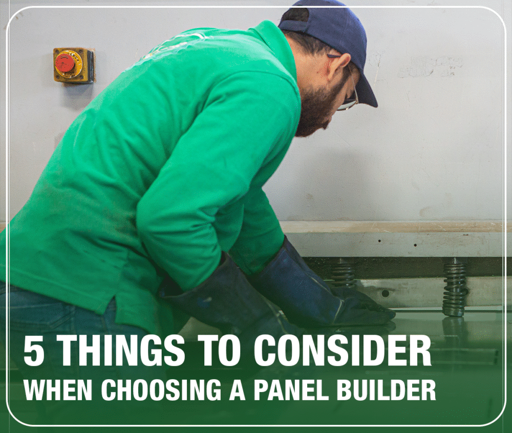 5 Things to Consider When Choosing a Panel Builder