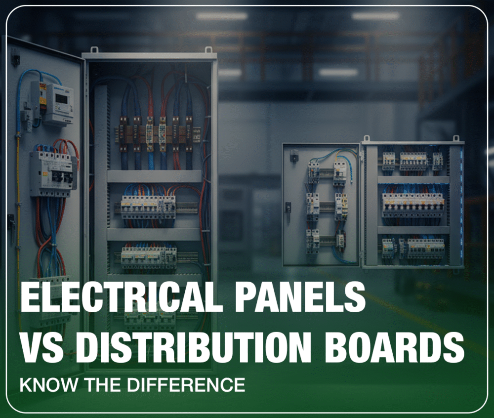 Electrical Panels vs Distribution Boards: Know the Difference