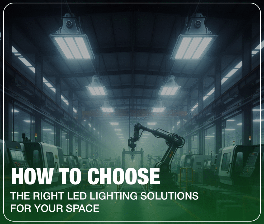 How to Choose the Right LED Lighting Solutions for Your Space