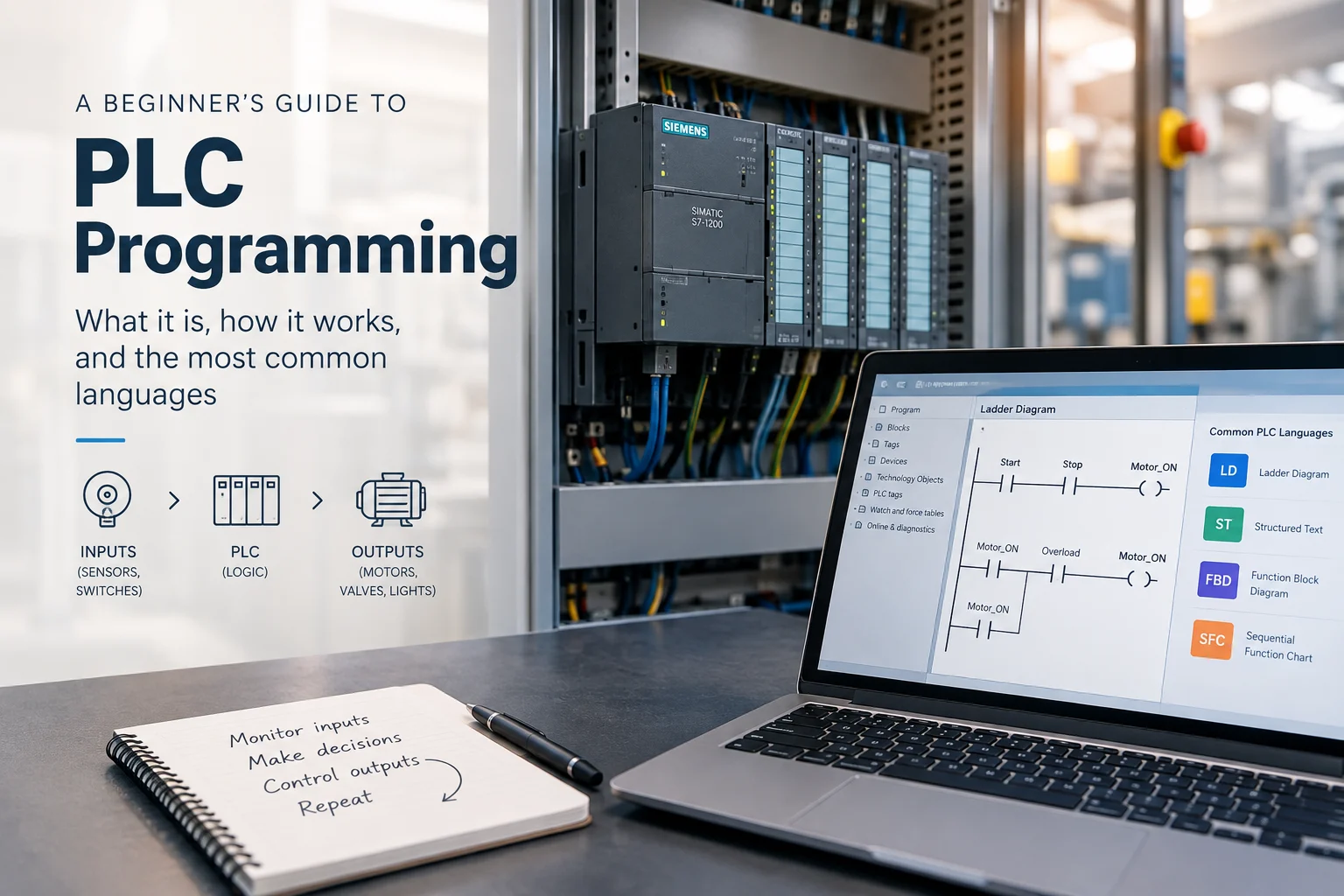 PLC Programming: An Essential Beginner’s Guide to Industrial Automation