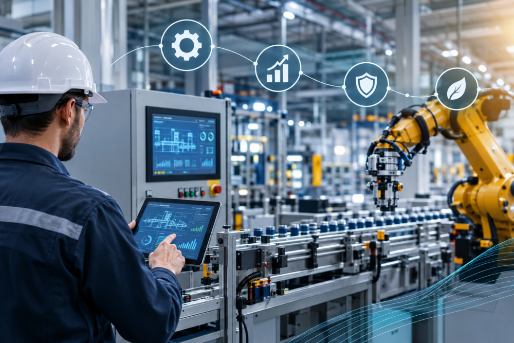PLC Programming in Industrial Automation: How It Improves Factory Efficiency
